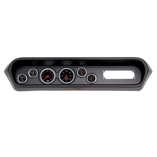 [ATM-2108-06] AutoMeter GAUGE KIT, 6 PC, (3 3/8" X2, 2 1/16" X4), PONTIAC GTO/LEMANS 64-65, DESIGNER BLACK
