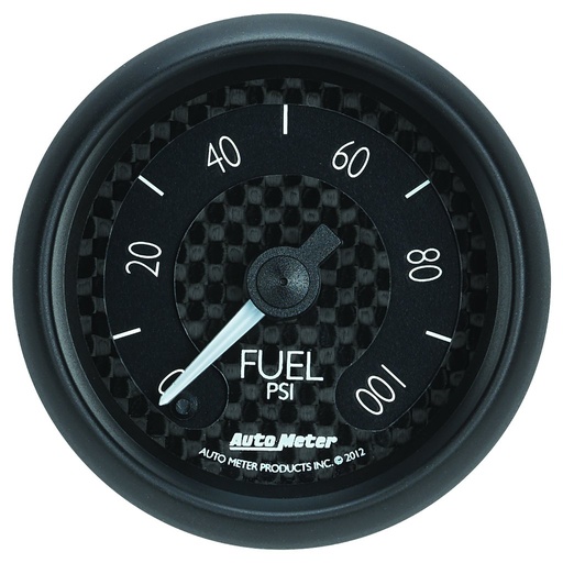 [ATM-8063] AutoMeter 2-1/16" FUEL PRESSURE, 0-100 PSI, STEPPER MOTOR, GT