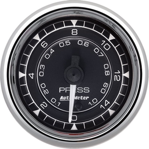 [ATM-9762] AutoMeter 2-1/16" PRESSURE 15PSI DIGITAL STEPPER MOTOR CHRONO CHROME