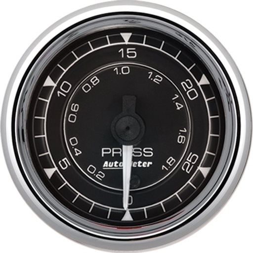 [ATM-9764] AutoMeter 2-1/16" PRESSURE 30PSI DIGITAL STEPPER MOTOR CHRONO CHROME