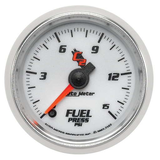 [ATM-7162] AutoMeter 2-1/16" FUEL PRESSURE, 0-15 PSI, STEPPER MOTOR, C2