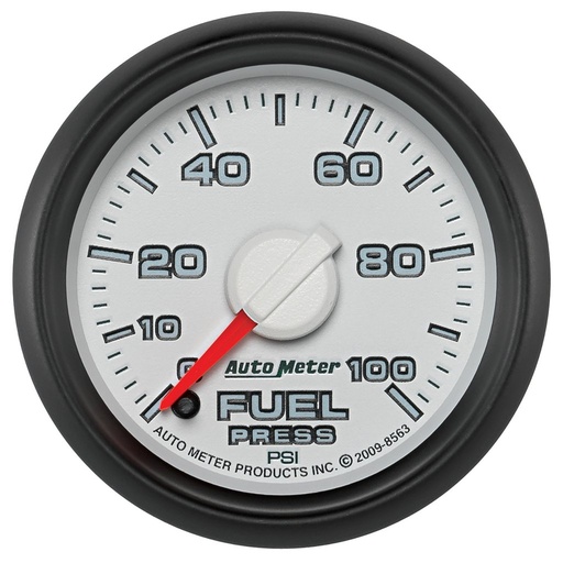 [ATM-8563] AutoMeter 2-1/16" FUEL PRESSURE, 0-100 PSI, STEPPER MOTOR, GEN 3 DODGE FACTORY MATCH