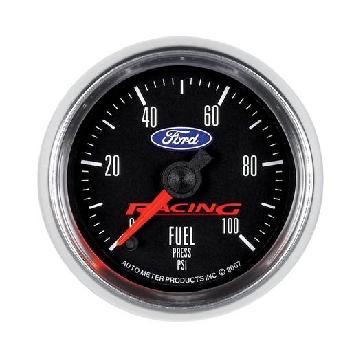 [ATM-880080] AutoMeter 2-1/16" FUEL PRESSURE, 0-100 PSI, STEPPER MOTOR, FORD RACING