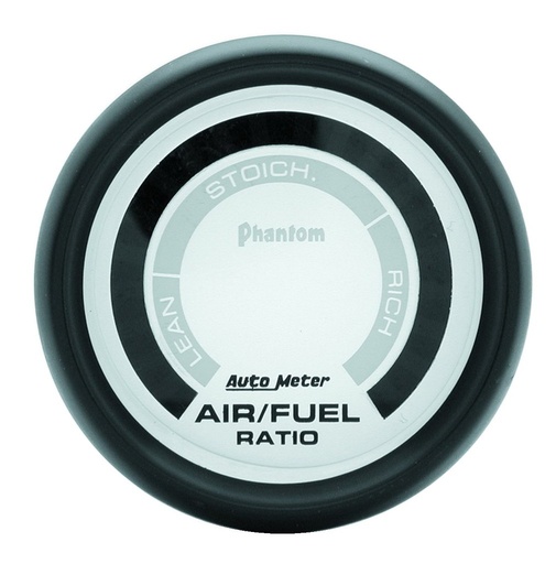 [ATM-5775] AutoMeter 2-1/16" NARROWBAND AIR/FUEL RATIO, LEAN-RICH, PHANTOM