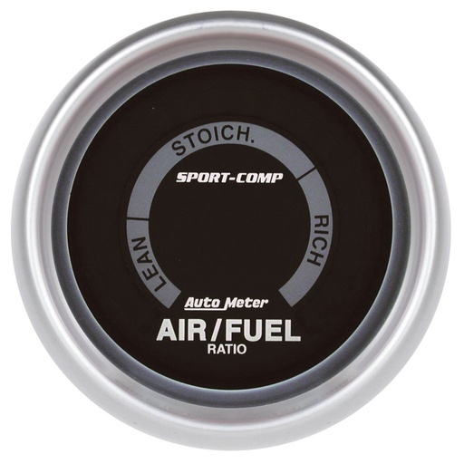 [ATM-3375] AutoMeter 2-1/16" NARROWBAND AIR/FUEL RATIO, LEAN-RICH, SPORT-COMP