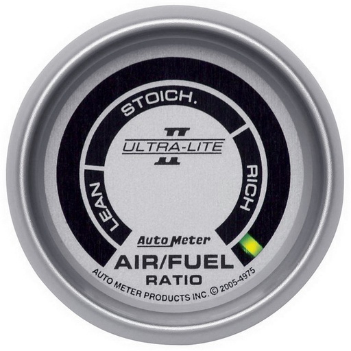 [ATM-4975] AutoMeter 2-1/16" NARROWBAND AIR/FUEL RATIO, LEAN-RICH, ULTRA-LITE II