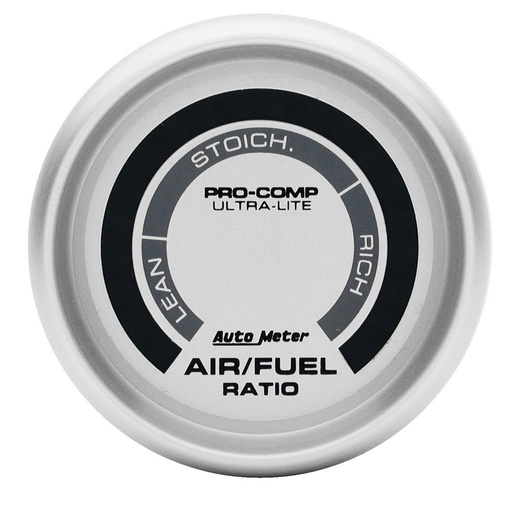 [ATM-4375] AutoMeter 2-1/16" NARROWBAND AIR/FUEL RATIO, LEAN-RICH, ULTRA-LITE