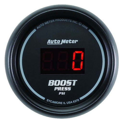 [ATM-6370] AutoMeter 2-1/16" BOOST, 5-60 PSI, SPORT-COMP DIGITAL