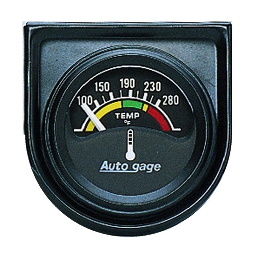 [ATM-2355] AutoMeter 1-1/2" WATER TEMPERATURE, 100-280 °F, AIR-CORE, SHORT SWEEP, AUTO GAGE