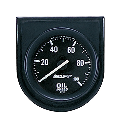 [ATM-2332] AutoMeter 2-1/16" OIL PRESSURE, 0-100 PSI, MECHANICAL, BLACK, FULL SWEEP, AUTO GAGE