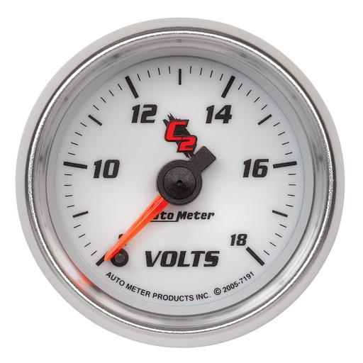 [ATM-7191] AutoMeter 2-1/16" VOLTMETER, 8-18V, DIGITAL STEPPER MOTOR, C2