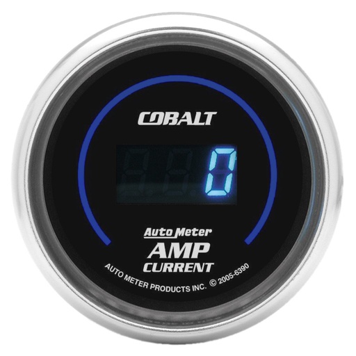 [ATM-6390] AutoMeter 2-1/16" AMP CURRENT, 0-250 AMPS, COBALT