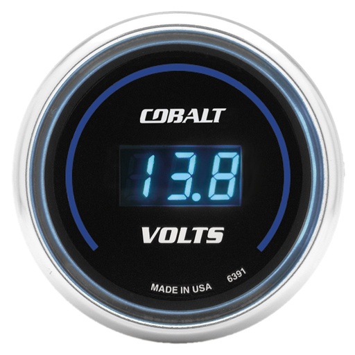 [ATM-6391] AutoMeter 2-1/16" VOLTMETER, 8-18V, COBALT