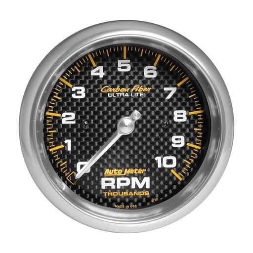 [ATM-4798] AutoMeter 3-3/8" IN-DASH tachometer, 0-10,000 RPM, CARBON FIBER