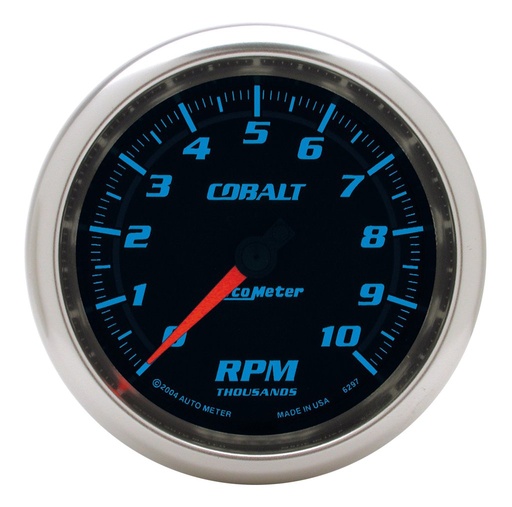 [ATM-6297] AutoMeter 3-3/8" IN-DASH tachometer, 0-10,000 RPM, COBALT