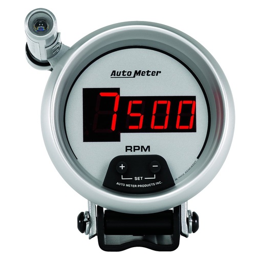[ATM-6599] AutoMeter 3-3/4" PEDESTAL tachometer, 0-10,000 RPM, ULTRA-LITE DIGITAL