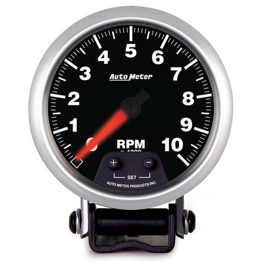 [ATM-5690] AutoMeter 3-3/4" PEDESTAL tachometer, 0-10,000 RPM, ELITE