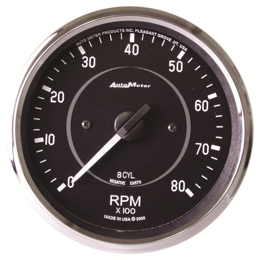[ATM-201004] AutoMeter 4" IN-DASH tachometer, 0-8,000 RPM, COBRA