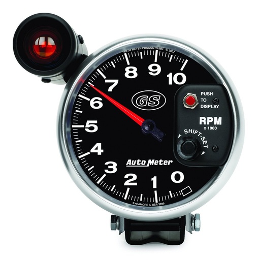 [ATM-3899] AutoMeter 5" PEDESTAL tachometer, 0-10,000 RPM, GS