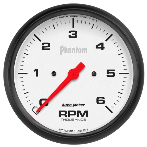 [ATM-5876] AutoMeter 5" IN-DASH tachometer, 0-6,000 RPM, PHANTOM