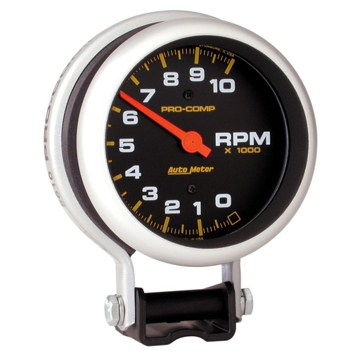 [ATM-5610] AutoMeter 3-3/4" PEDESTAL tachometer, 0-10,000 RPM, PRO-COMP