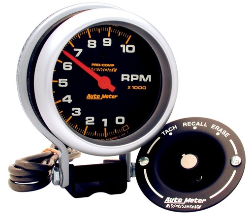 [ATM-6601] AutoMeter 3-3/4" PEDESTAL TACHOMETER, 0-10,000 RPM, PRO-COMP
