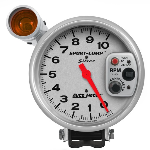 [ATM-3911] AutoMeter 5" PEDESTAL TACHOMETER, 0-10,000 RPM, ULTRA-LITE