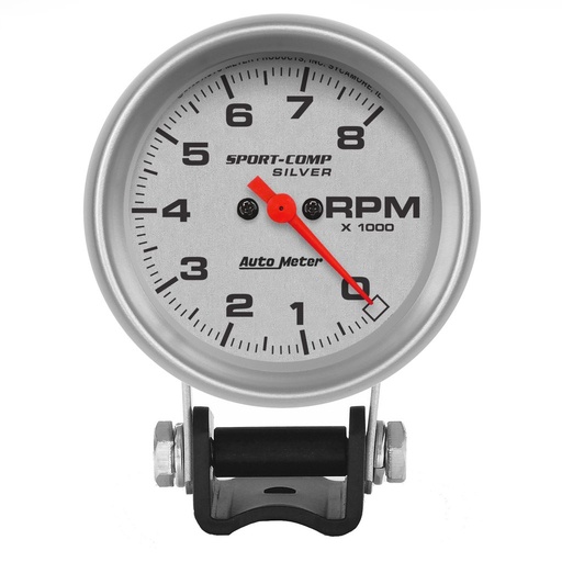 [ATM-3707] AutoMeter 2-5/8" PEDESTAL TACHOMETER, 0-8,000 RPM, ULTRA-LITE