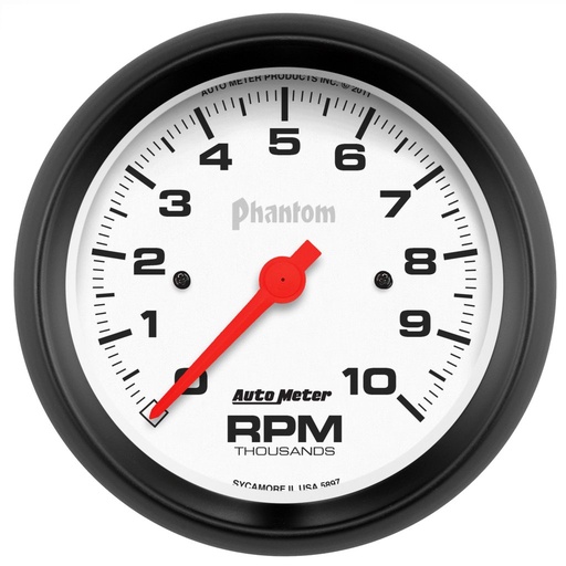 [ATM-5897] AutoMeter 3-3/8" IN-DASH tachometer, 0-10,000 RPM, PHANTOM