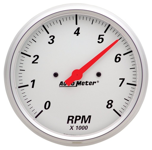 [ATM-1399] AutoMeter 5" IN-DASH tachometer, 0-8,000 RPM, ARCTIC WHITE