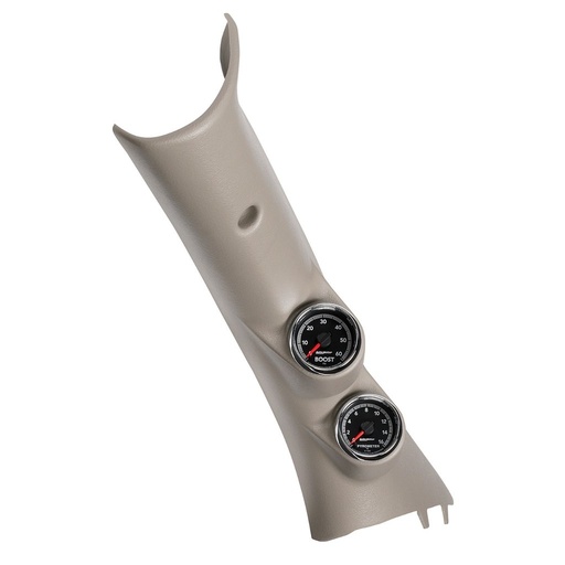 [ATM-7082] AutoMeter PILLAR KIT, 0-60 PSI/0-1600 °F, 10-19 DODGE RAM, GEN 4 DODGE FACTORY MATCH