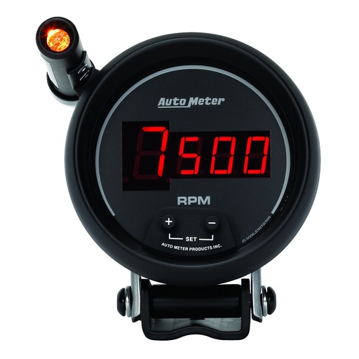 [ATM-6399] AutoMeter 3-3/4" PEDESTAL tachometer, 0-10,000 RPM, SPORT-COMP DIGITAL