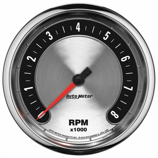 [ATM-1299] AutoMeter 5" IN-DASH tachometer, 0-8,000 RPM, AMERICAN MUSCLE