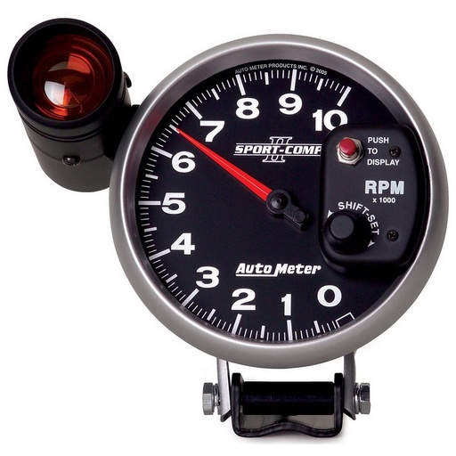 [ATM-3699] AutoMeter 5" PEDESTAL tachometer, 0-10,000 RPM, SPORT-COMP II