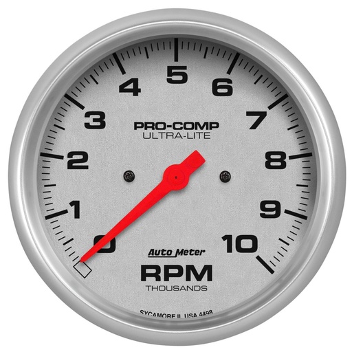 [ATM-4498] AutoMeter 5" IN-DASH TACHOMETER, 0-10,000 RPM, ULTRA-LITE