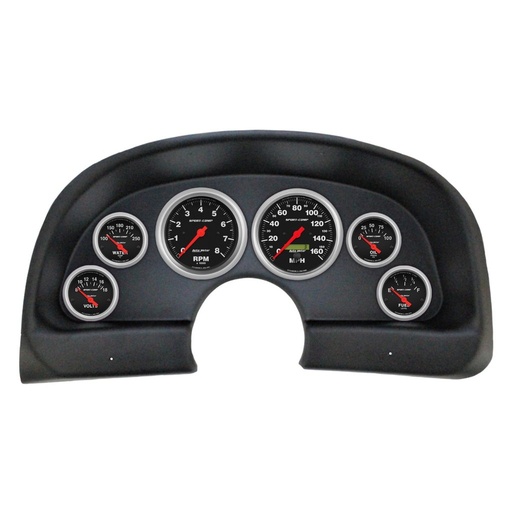 [ATM-2930-11] AutoMeter 6 GAUGE DIRECT-FIT DASH KIT, CHEVY CAMARO 93-02, SPORT-COMP