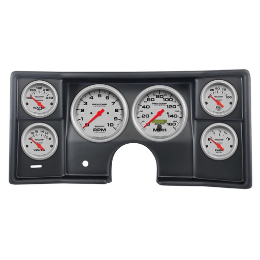 [ATM-2935-13] AutoMeter 6 GAUGE DIRECT-FIT DASH KIT, MALIBU/EL CAMINO/MONTECARLO 78-81, ULTRA-LITE