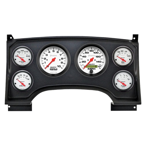 [ATM-2933-09] AutoMeter 6 GAUGE DIRECT-FIT DASH KIT, CHEVY S10 TRUCK 94-97, PHANTOM