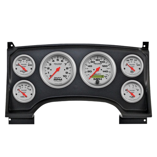 [ATM-2933-13] AutoMeter 6 GAUGE DIRECT-FIT DASH KIT, CHEVY S10 TRUCK 94-97, ULTRA-LITE