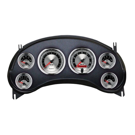 [ATM-2934-01] AutoMeter 6 GAUGE DIRECT-FIT DASH KIT, CHEVY S10 TRUCK 98-04, AMERICAN MUSCLE