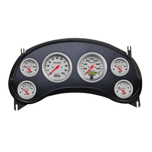 [ATM-2934-13] AutoMeter 6 GAUGE DIRECT-FIT DASH KIT, CHEVY S10 TRUCK 98-04, ULTRA-LITE