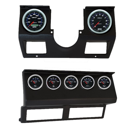 [ATM-7040-05] AutoMeter 7 GAUGE DIRECT-FIT DASH KIT, WRANGLER YJ 87-96, COBALT