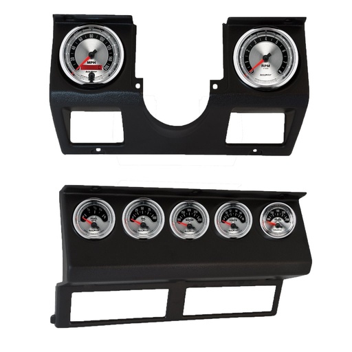 [ATM-7040-01] AutoMeter 7 GAUGE DIRECT-FIT DASH KIT, WRANGLER YJ 87-96, AMERICAN MUSCLE