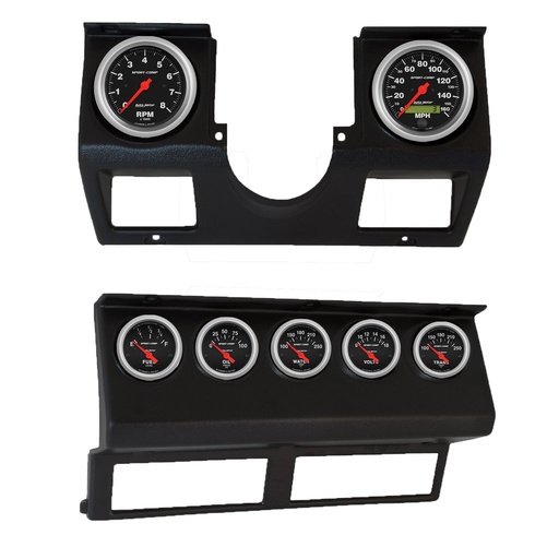 [ATM-7040-11] AutoMeter 7 GAUGE DIRECT-FIT DASH KIT, WRANGLER YJ 87-96, SPORT-COMP