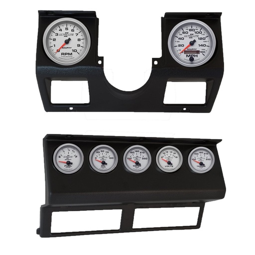[ATM-7040-14] AutoMeter 7 GAUGE DIRECT-FIT DASH KIT, WRANGLER YJ 87-96, ULTRA-LITE II