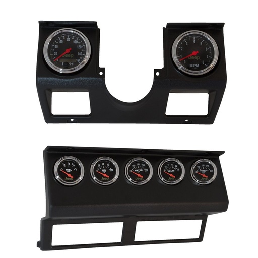 [ATM-7040] AutoMeter 7 GAUGE DIRECT-FIT DASH KIT, WRANGLER YJ 87-96, JEEP