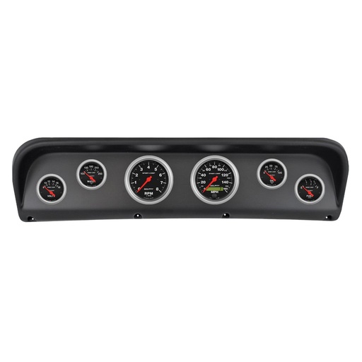 [ATM-2938-11] AutoMeter 6 GAUGE DIRECT-FIT DASH KIT, FORD F100 67-72, SPORT-COMP