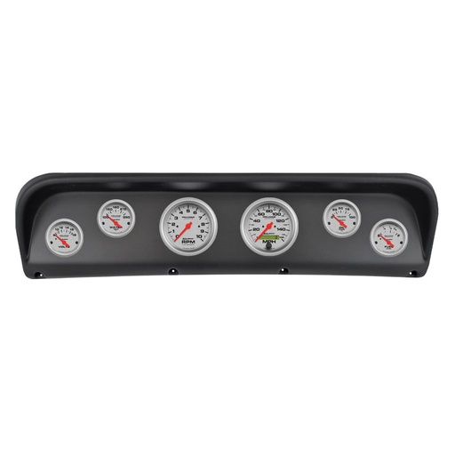 [ATM-2938-13] AutoMeter 6 GAUGE DIRECT-FIT DASH KIT, FORD F100 67-72, ULTRA-LITE