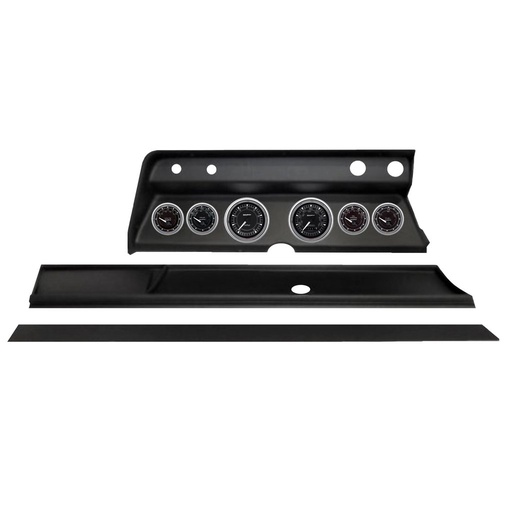 [ATM-2932-15] AutoMeter 6 GAUGE DIRECT-FIT DASH KIT, CHEVY CHEVELLE 67, CHRONO CHROME