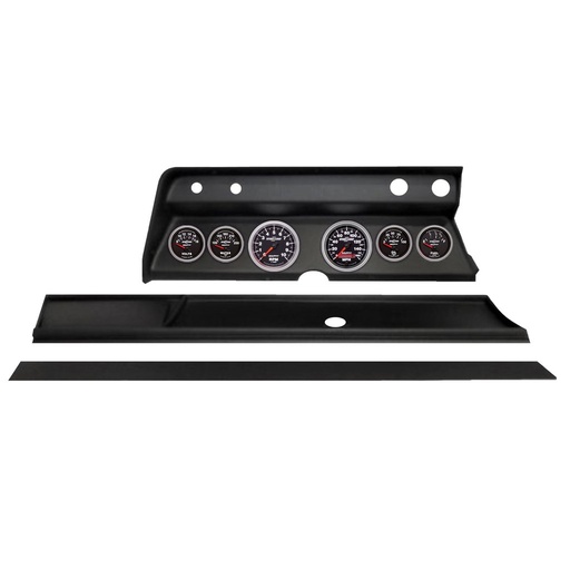 [ATM-2931-12] AutoMeter 6 GAUGE DIRECT-FIT DASH KIT, CHEVY CHEVELLE 66, SPORT-COMP II